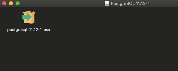 mac os postgresql 安装界面