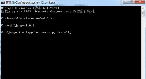 windows django 安装