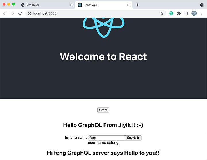 react 应用程序请求接口