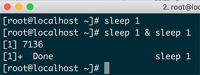 bash 多线程编程sleep命令