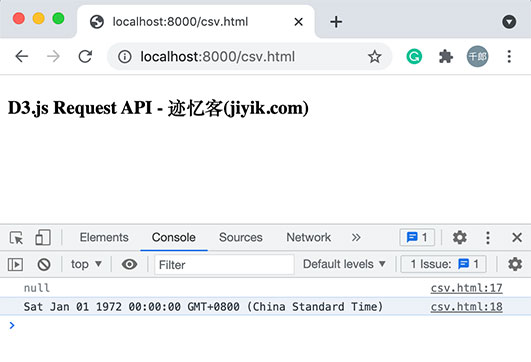 d3 请求 api 日期