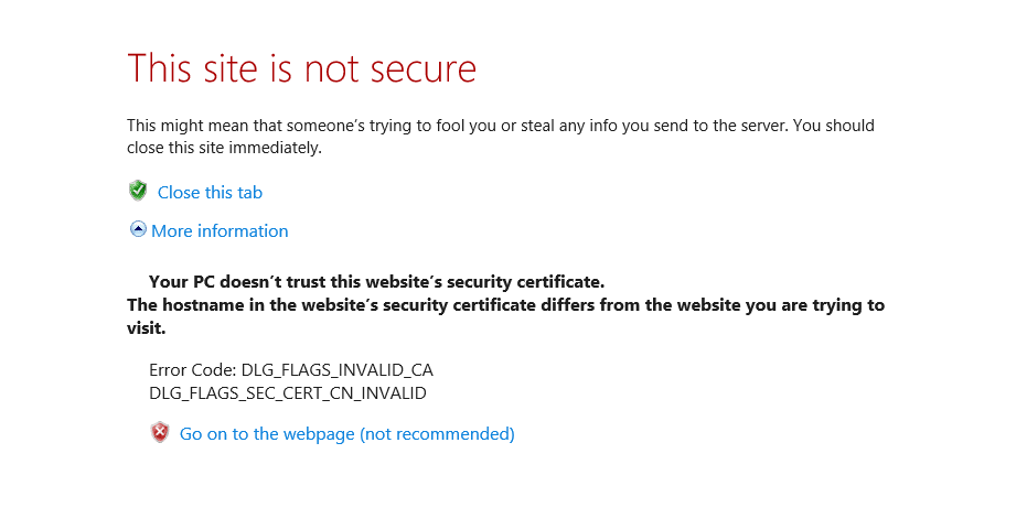 ie 浏览器 ssl 错误