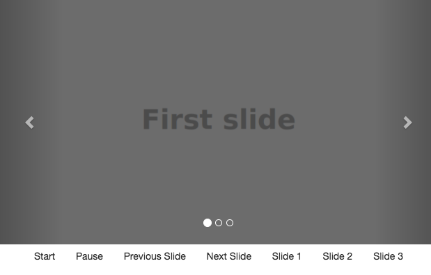 bootstrap3 轮播（carousel）插件方法