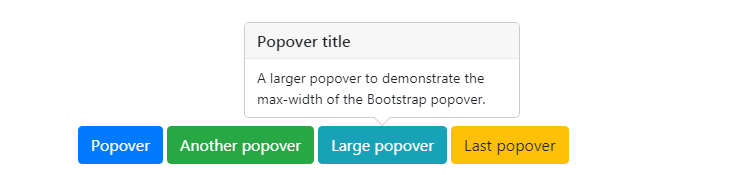 bootstrap4 弹出框
