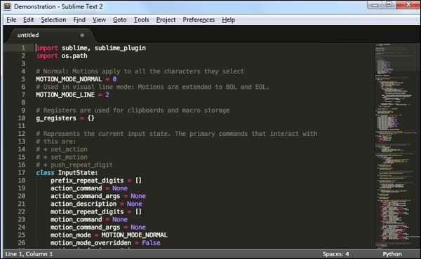 text sublime