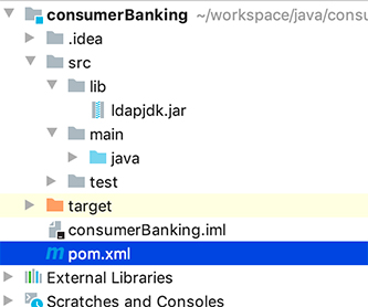 maven 引入外部依赖项 ldapjdk