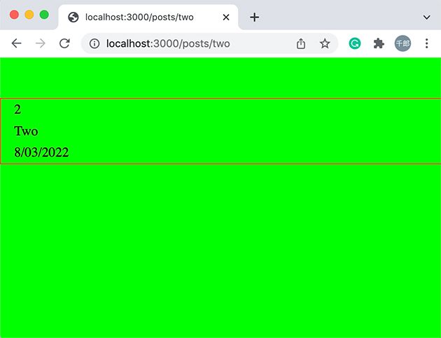 nextjs 动态路由 two