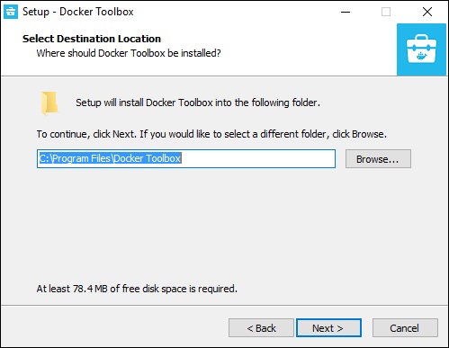 docker toolbox 安装位置