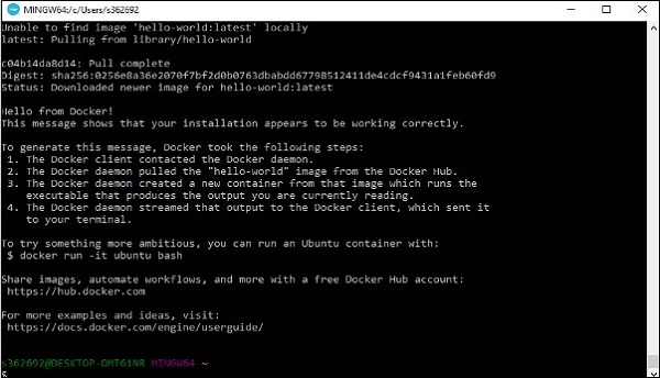 docker 容器