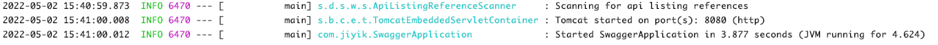 spring boot swagger2 启动成功.