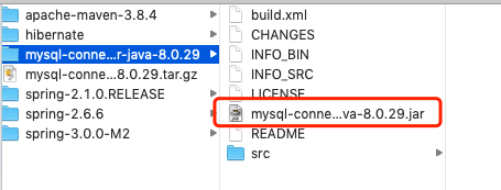 hibernate 项目中导入mysql驱动jar包