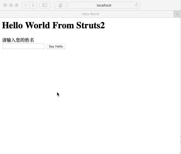 struts 重定向