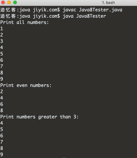 java8 功能接口