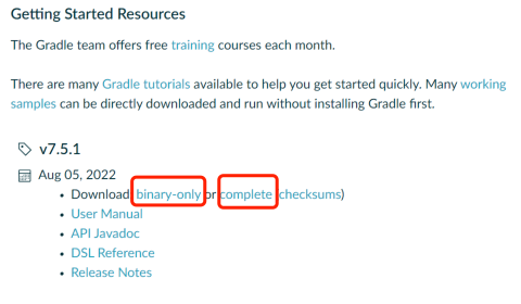gradle windows 安装选择包