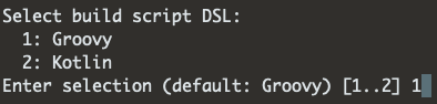 gradle 构建选择groovy构建dsl