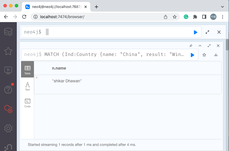 neo4j match 子句按关系检索节点