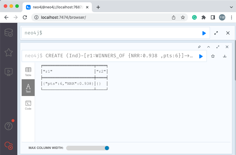neo4j return 子句返回关系