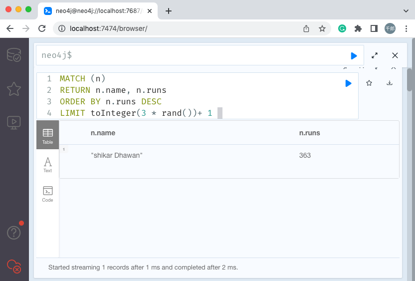 neo4j 带表达式的 limit 子句