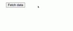 get data on button click in react