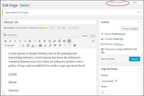 wordpress 添加评论