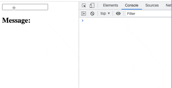get the value of the input field in react