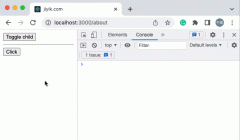 run react hooks when a component unmounts