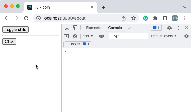 run react hooks when a component is unmounted