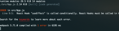 react hook 'useeffect' is called conditionally error