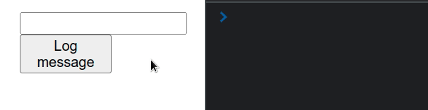 using ref in react to get the value of the input field
