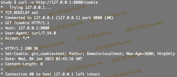 gin 设置和获取cookie