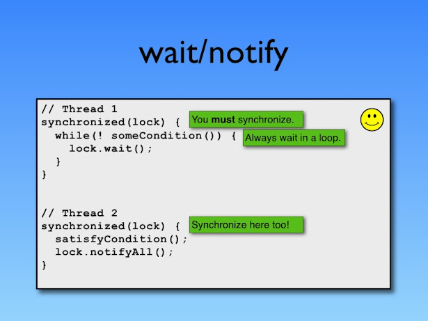 java 并发 wait 和 notify