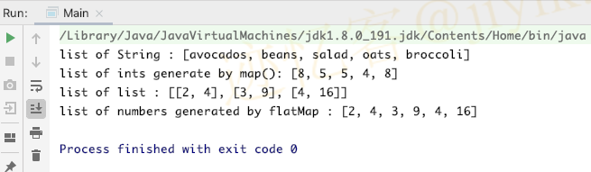 java 8 stream 中 map() 和 flatmap() 的区别