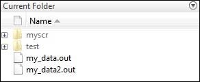 matlab current folder