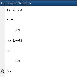 matlab command window
