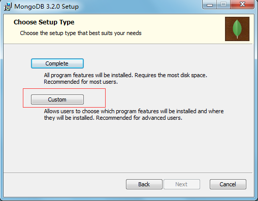 迹忆博客——mongodb数据库学习之windows7系统下mongodb的安装截图2