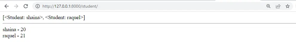 django 原始 sql 输出 5