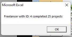 在 vba 中使用 vlookup 函数