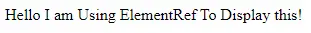 angular 的 elementref