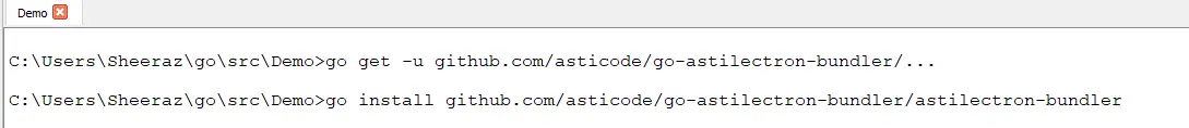 go install bundler