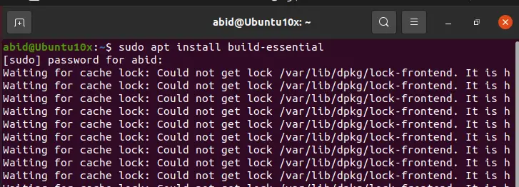 在 linux 系统中安装 gcc 包