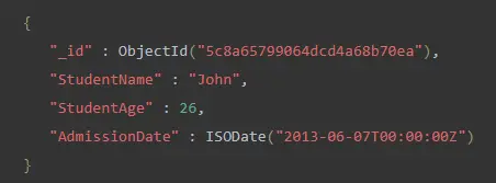 date query with isodate() in mongodb