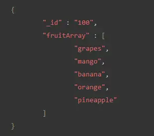 push elements at start of the array in mongodb