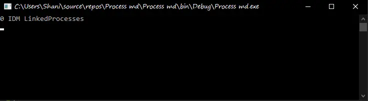 process 按名称获取进程